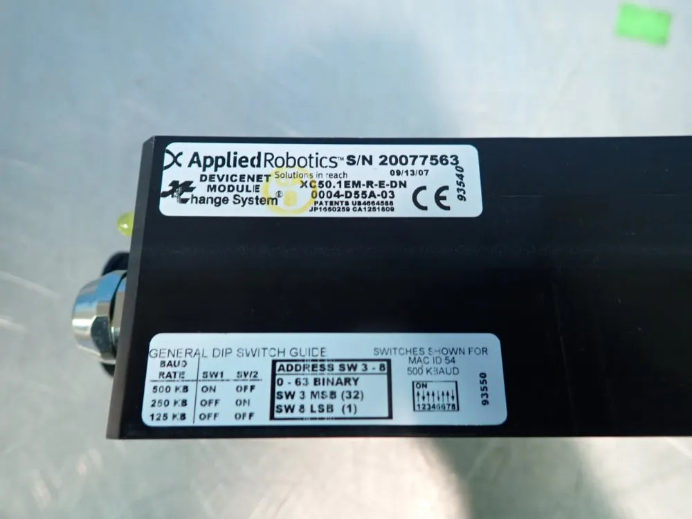 APPLIED ROBOTICS DEVICENET MODULE XC50.1EM-R-E-DN