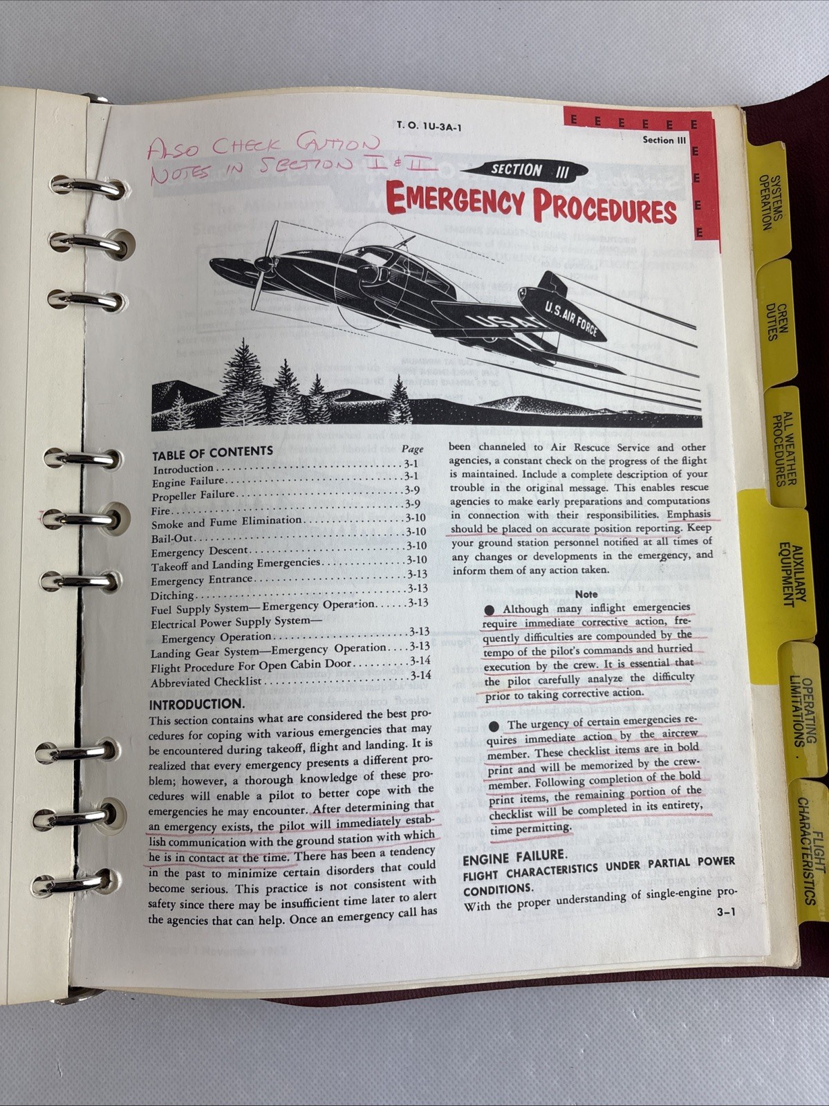 Flight Handbook U-3A And U-3B