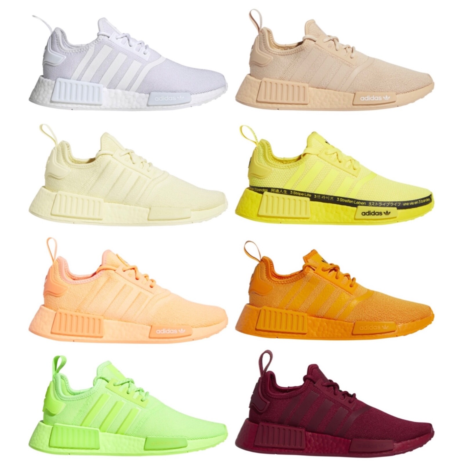 Adidas Originals NMD R1 Boost Sneakers All Colors Women’s Size 6-10