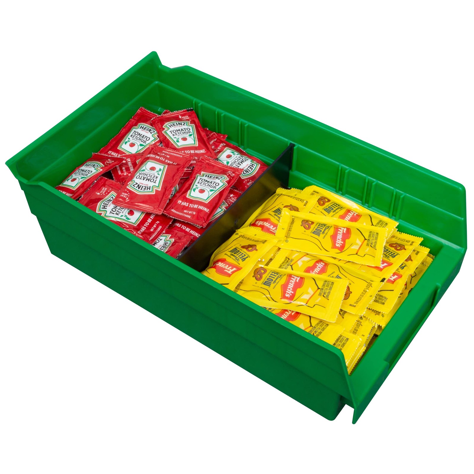 24 Pack 40130 Plastic Width Dividers For 4 Inch Shelf Bins Model 30130