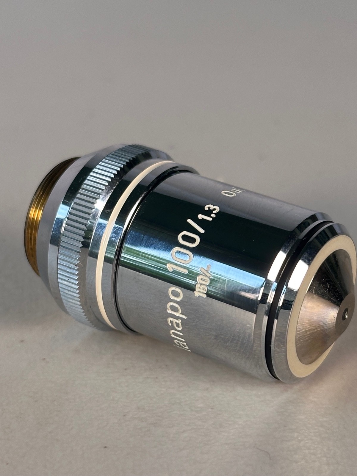 Zeiss Microscope Objective PlanAPO 100x 1.3 Oil 160/-  RMS, Tested, Mint