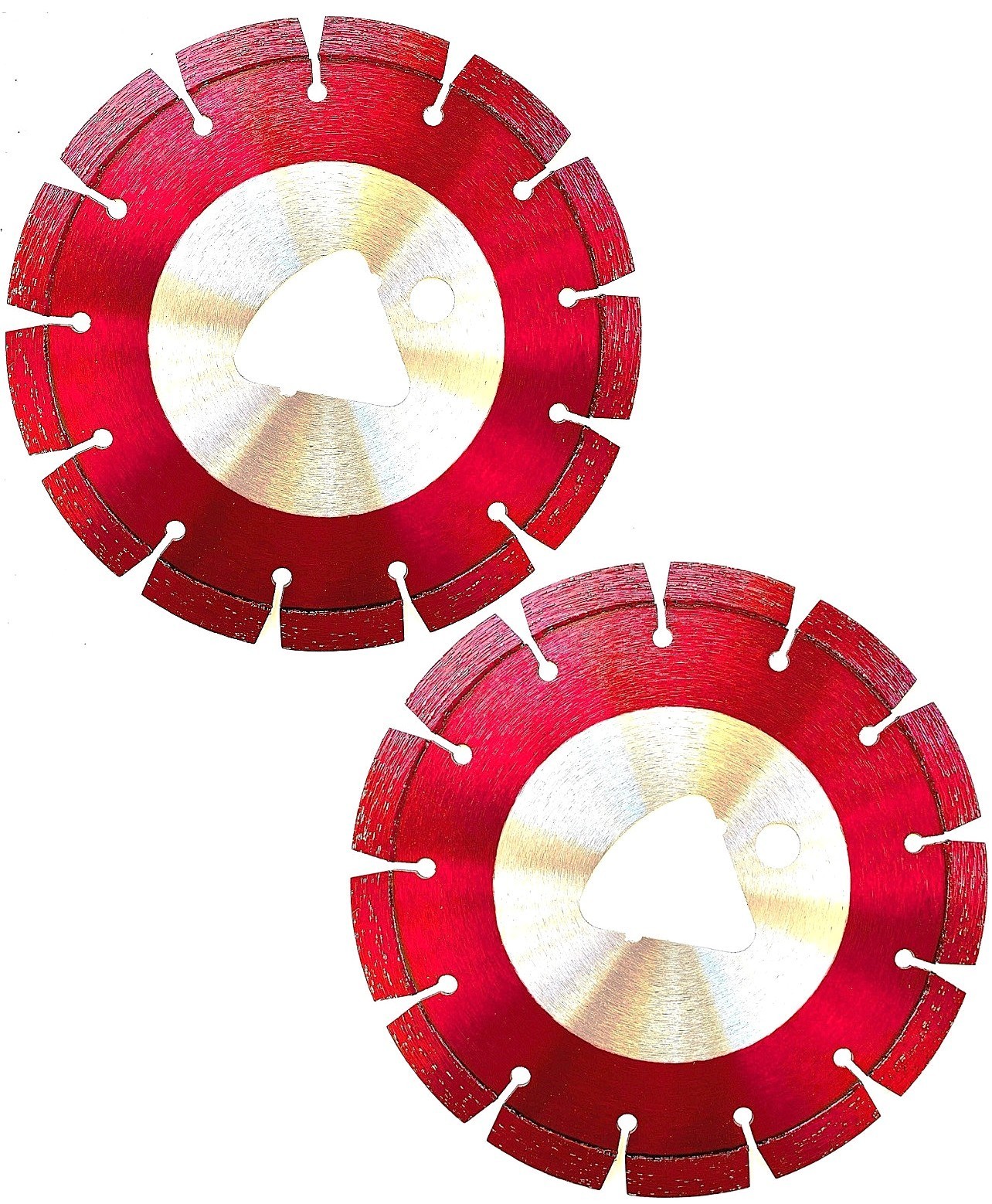 2PK-6" Husqvarna Soff-Cut RED Diamond Blade 4 Regular or Husqvarna Saw- Asphalt