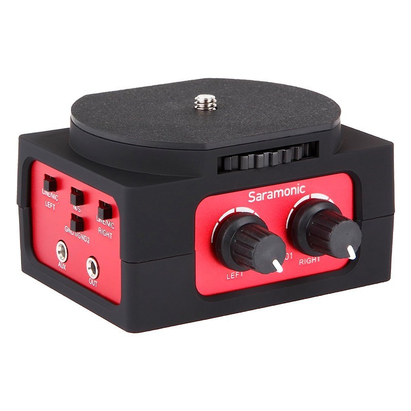 Saramonic SR-AX101 Passive 2-Channel Audio Adapter for DSLR Cameras