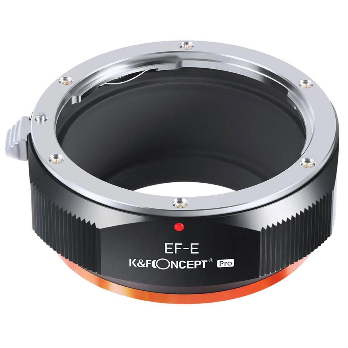 K&F Concept KF M12105 High-precision Lens Adapter Ring, Matte Paint, Orange Seco