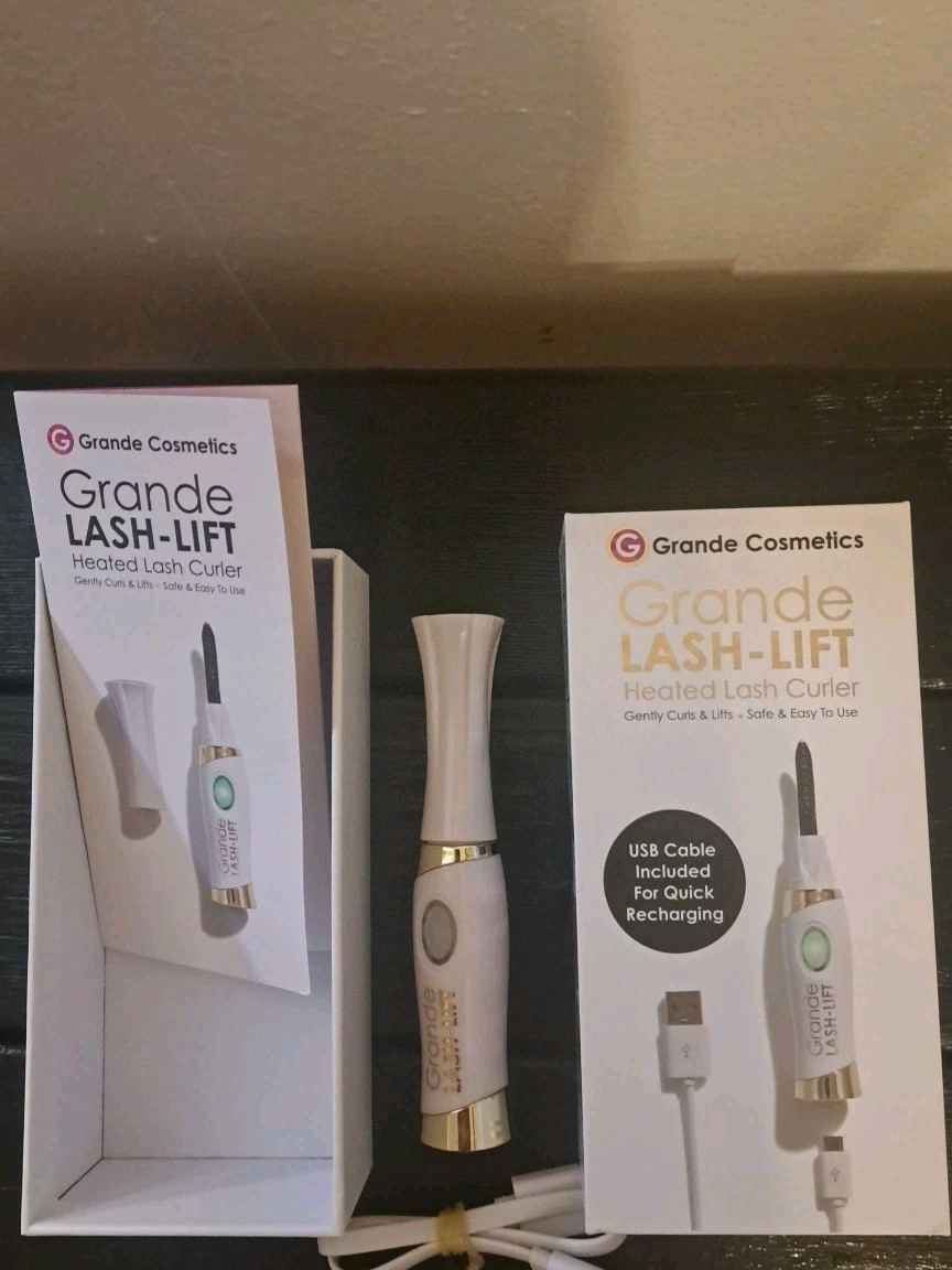 GRANDE LASH-LIFT Heated Lash Curler Gently Curls & Lifts Lashes ••• REDUCED