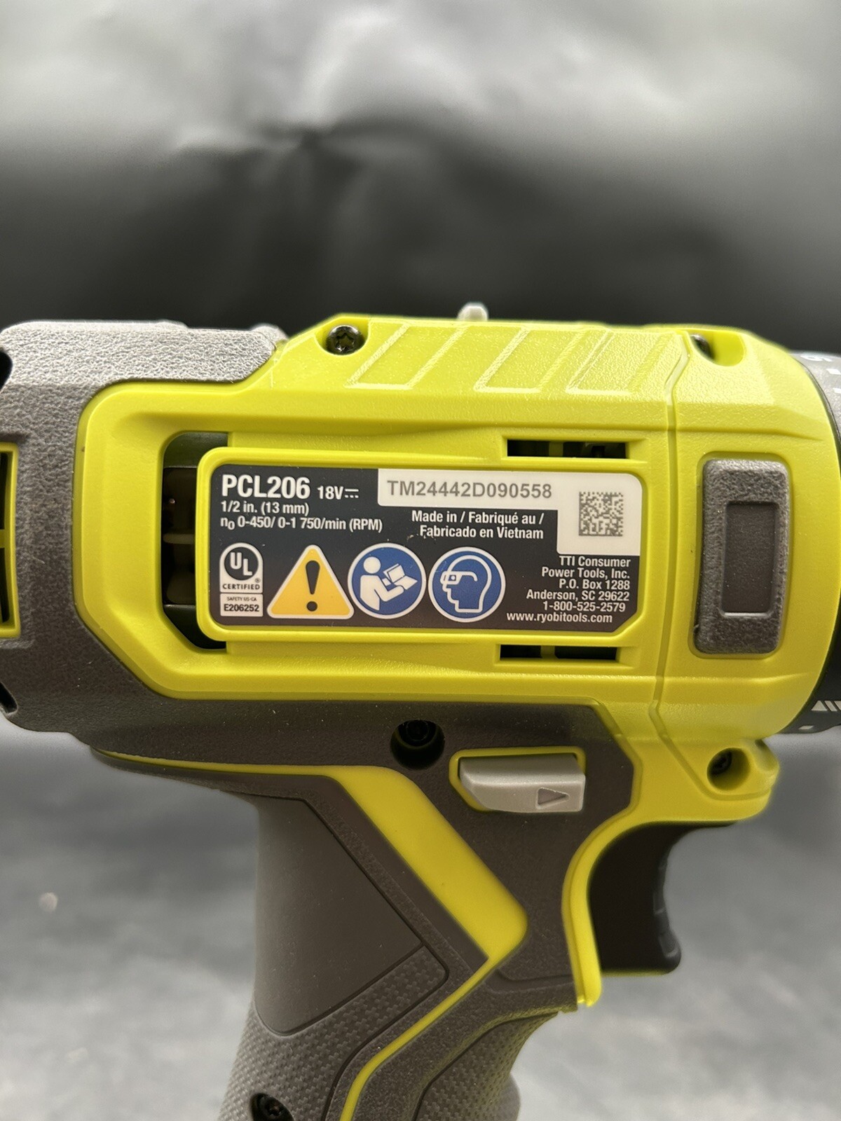 RYOBI 18V Cordless 1/2 in. Drill/Driver Kit PCL206K2