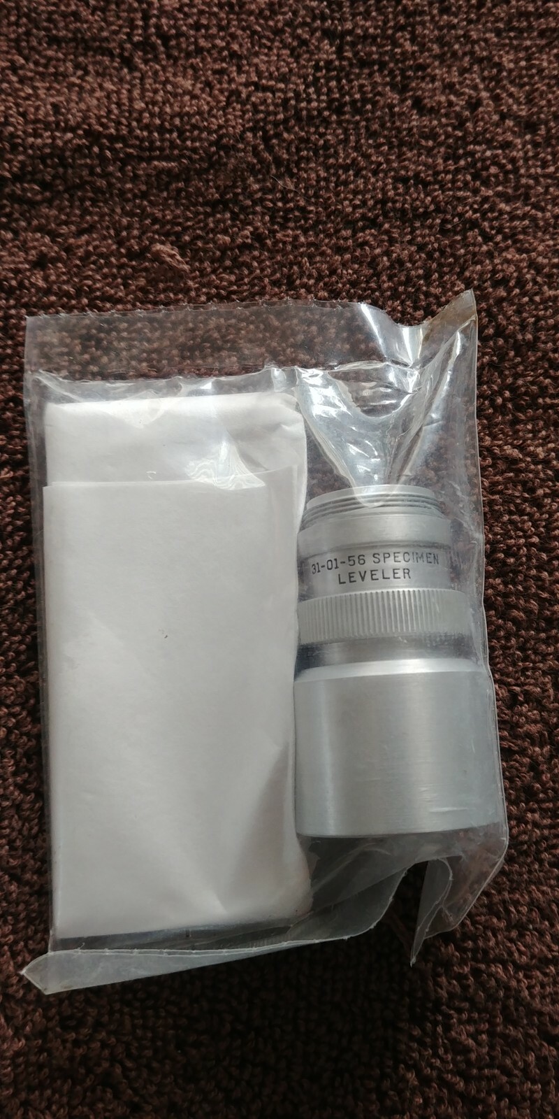 Bausch & Lomb Microscope Specimen Leveler kit NOS SEALED ORIGINAL BAG ! RARE !!!