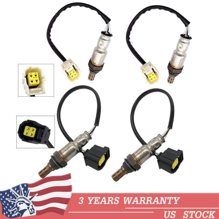 4PCS Upstream+Downstream Oxygen Sensor For 2012 -2018 Jeep Wrangler 3.6L V6 NEW