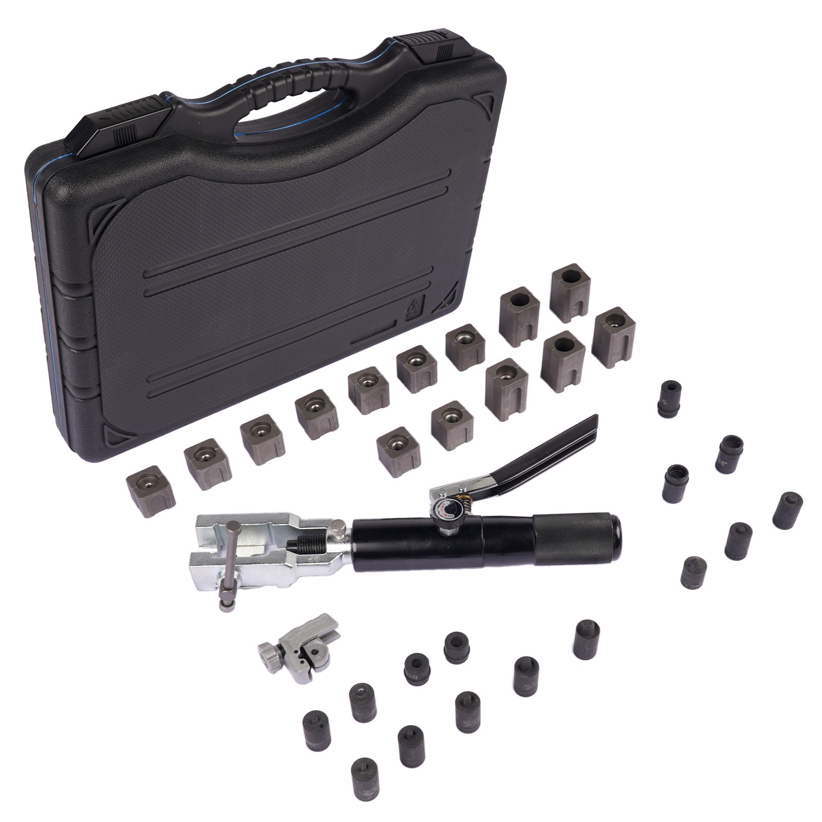 Hydraulic Flaring Tool Set 72475-PRC 45° Double & Single Flares Push Connect