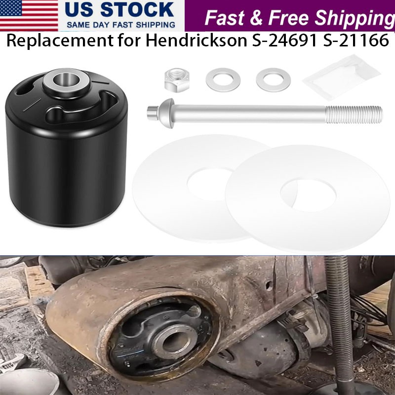 S-24691 S-21166 for Hendrickson Quick Align Pivot Bolt Bushing Kit