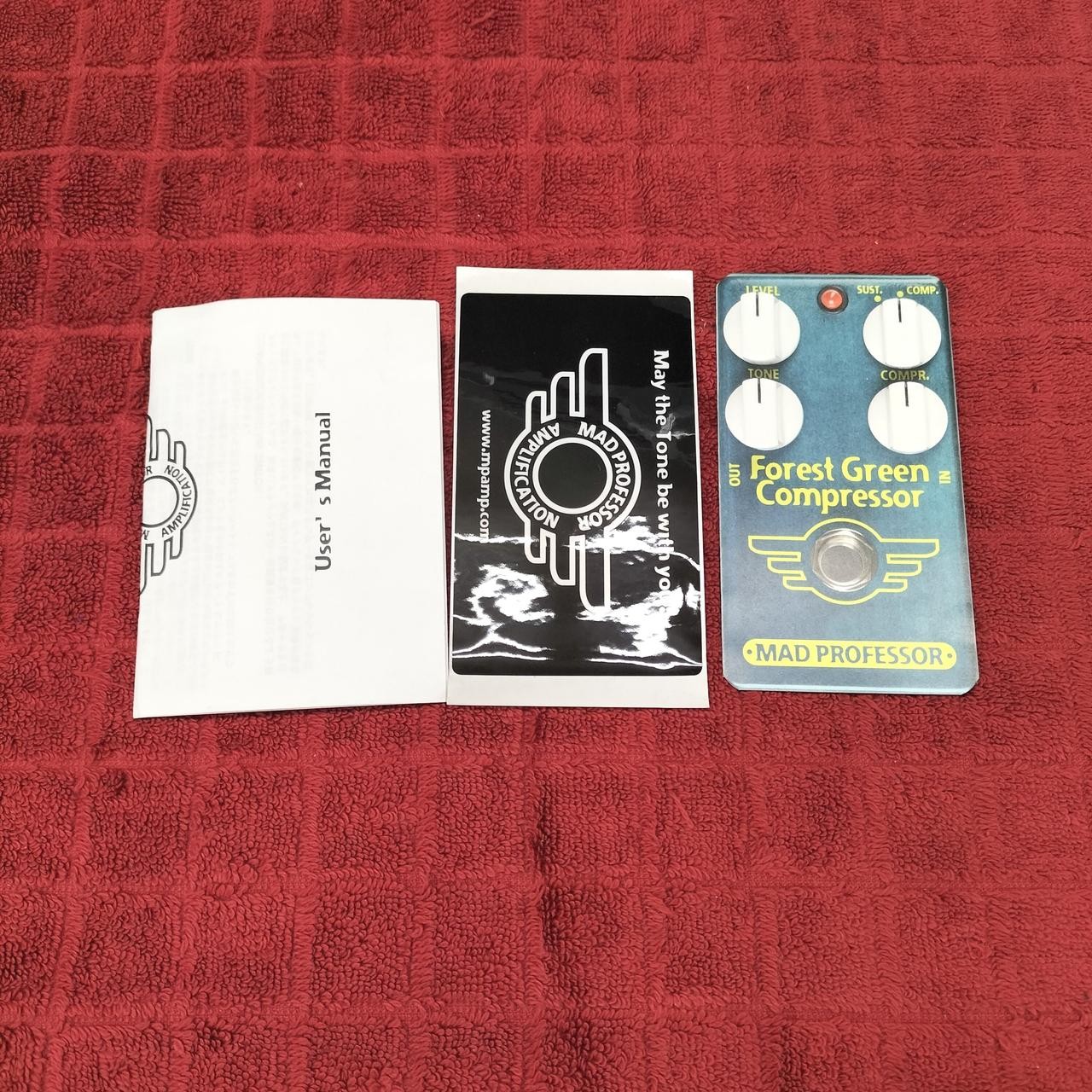 MAD PROFESSOR Forest Green Compressor Effects Pedal
