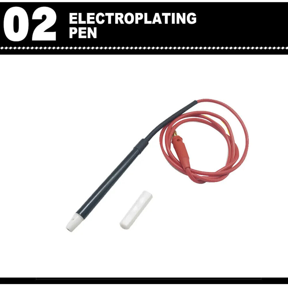 Portable Jewelry Partial Electroplating Equipment Gold&Silver Plating Tools 220V