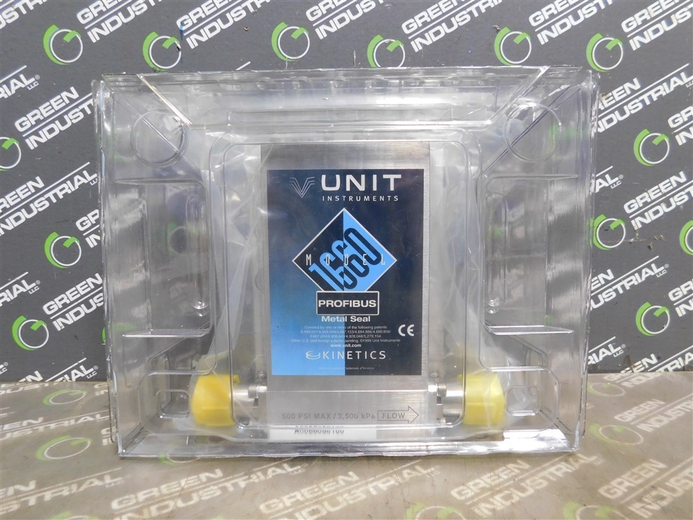 NEW Kinetics 1660 Profibus Metal Seal Mass Flow Controller 500 PSI Max. 3500 kPa
