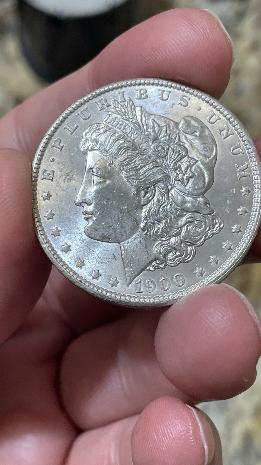 1900 Morgan Silver $1 BU 90% Silver