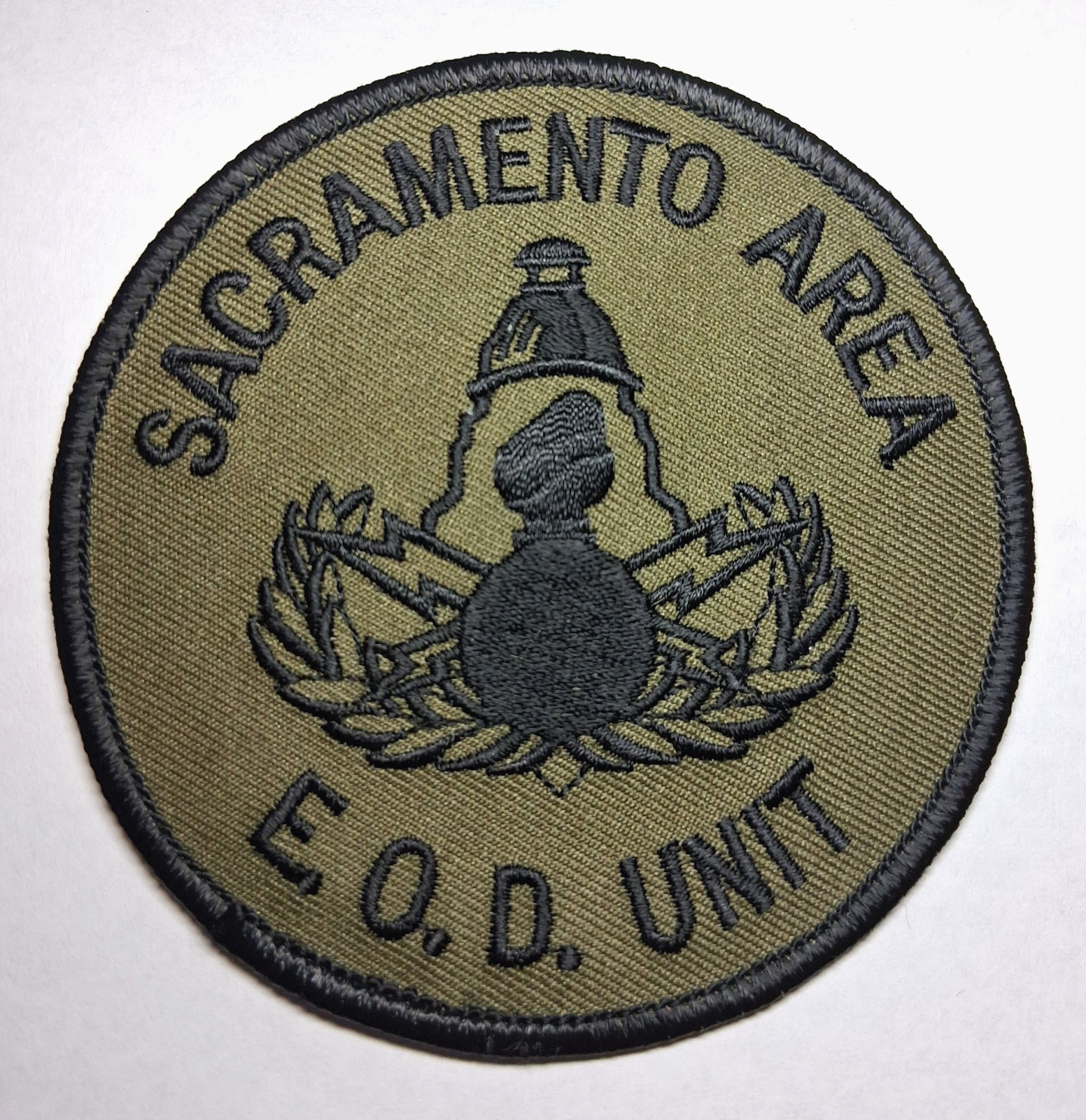 Sacramento Area EOD Unit Patch - California Police - FREE Tracked US Shipping !