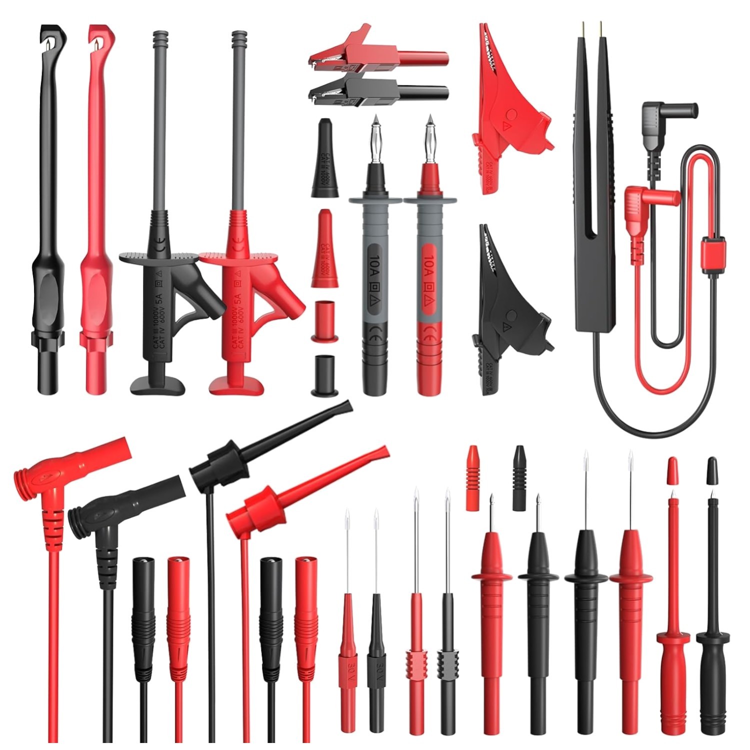 Electrical Testing Probes Set - Replaceable Wires