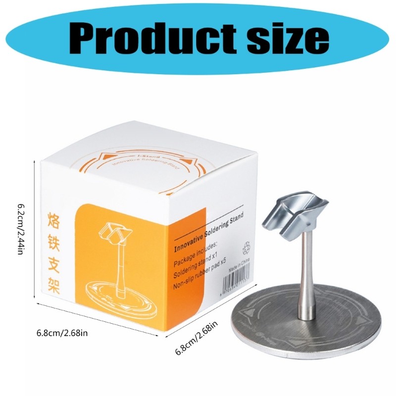 Slip Welding Iron Stand Heavy Duty Base for Workshop Use