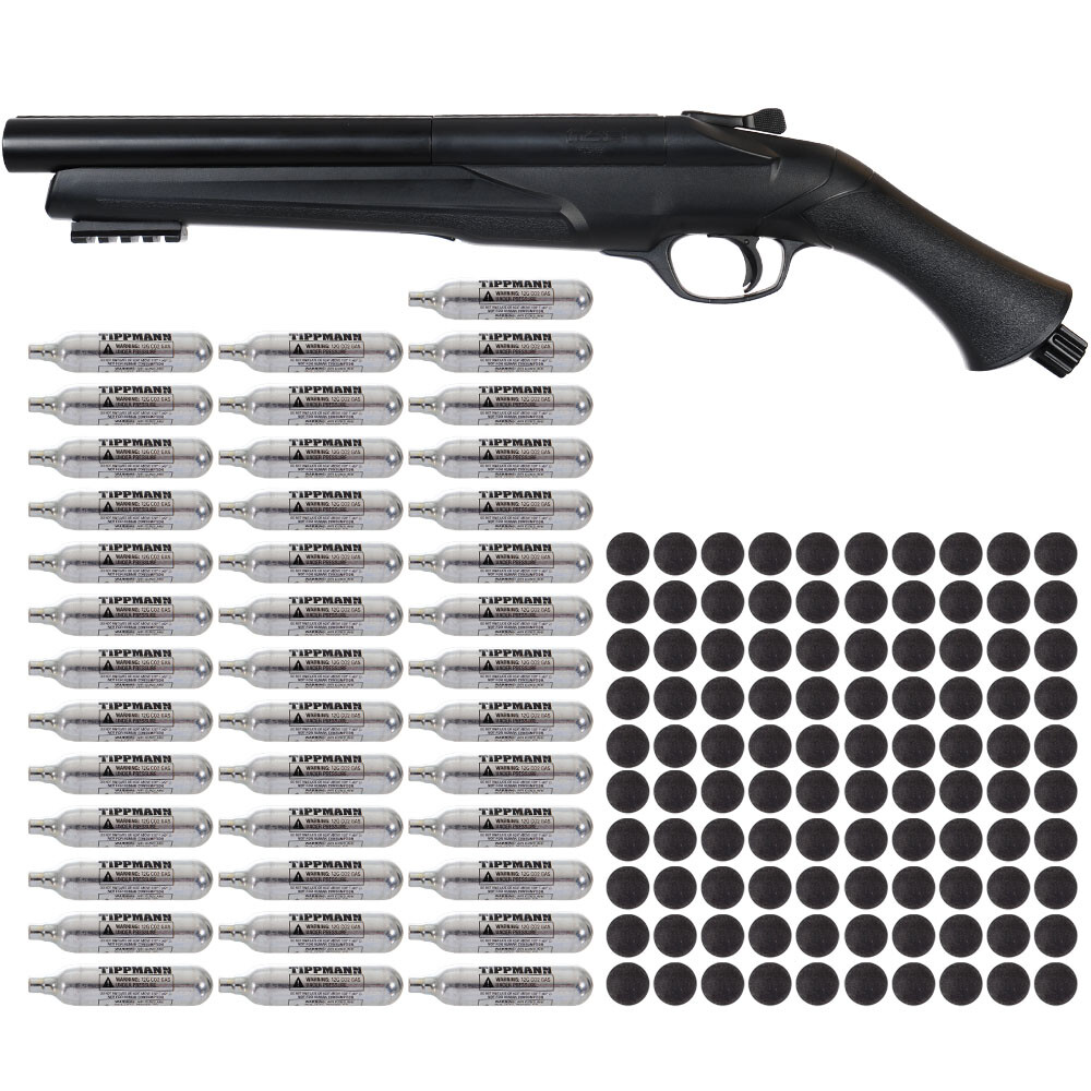 NEW T4E .68 Cal HDS Paintball Shotgun Tactical Package Kit #3 - Black