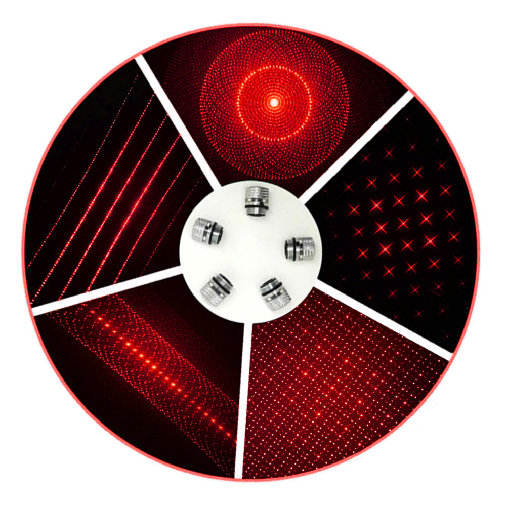 LMRO1 Adjustable Focus 650nm Laser Pointer Pen Red Light Visible Beam