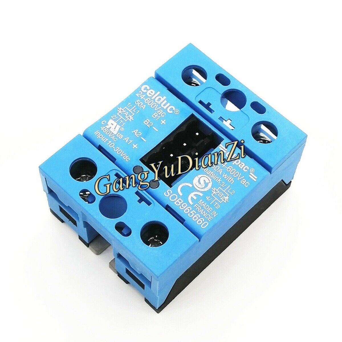 1pc  SOB965660 50A 24-600VAC solid state relay
