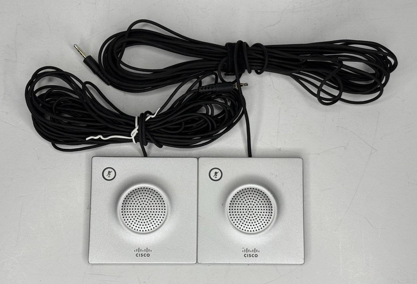 LOT OF 2 Cisco Table Mics TTC5-06 Microphone 20 Telepresence for C20 SX20 SX10