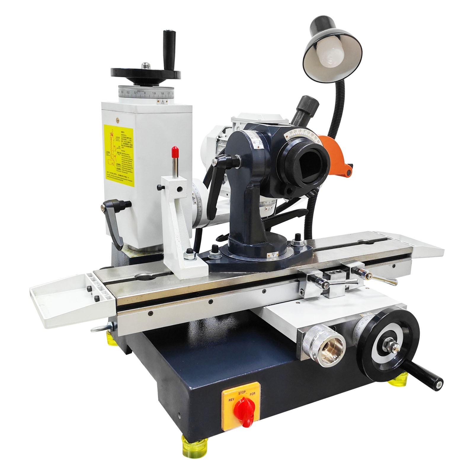 220V Universal Tool Grinding Machine Sharpener w/50Q Gun Drill Sharpening Tool