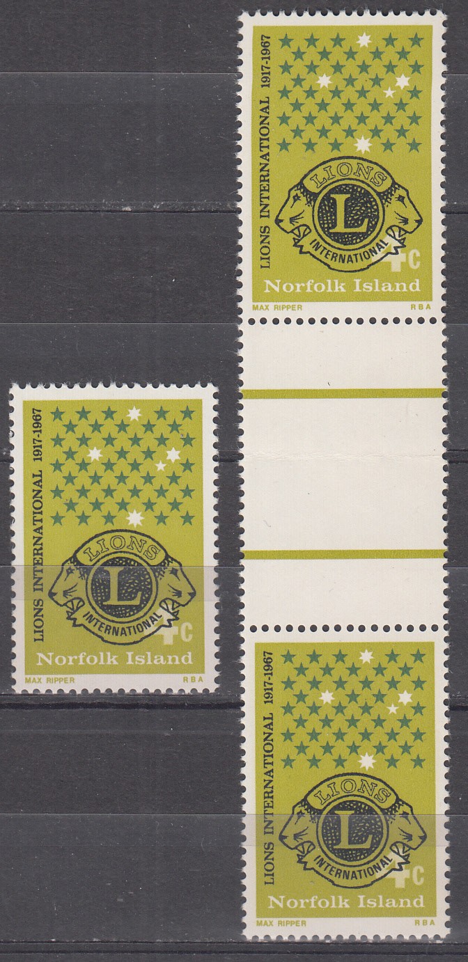 W NORFOLK ISLAND 0114+114 GP LIONS CLUB