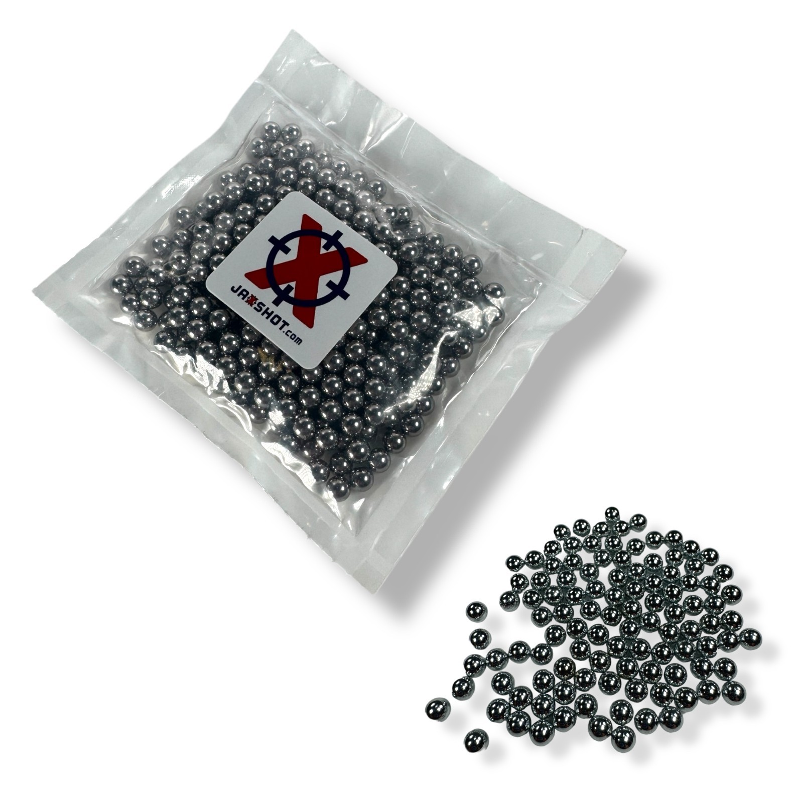 100 qty 7/16" Inch Steel Shot Slingshot Ammo Balls - Jaxshot (BC Precision)