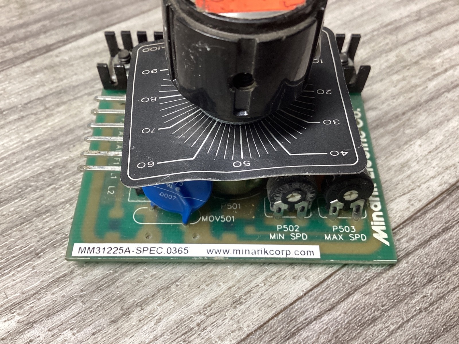 Minarik Drives MM31225A-SEPC.0365 Board Controller #113N63
