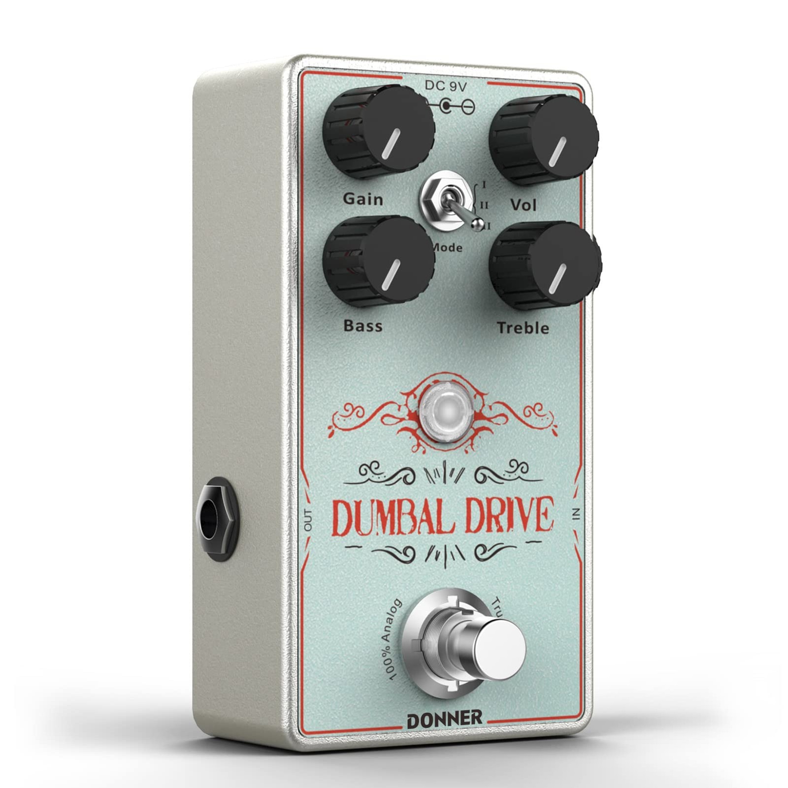 Donner Dumbal Drive Overdrive Pedal for Electric Guitar - Dumble