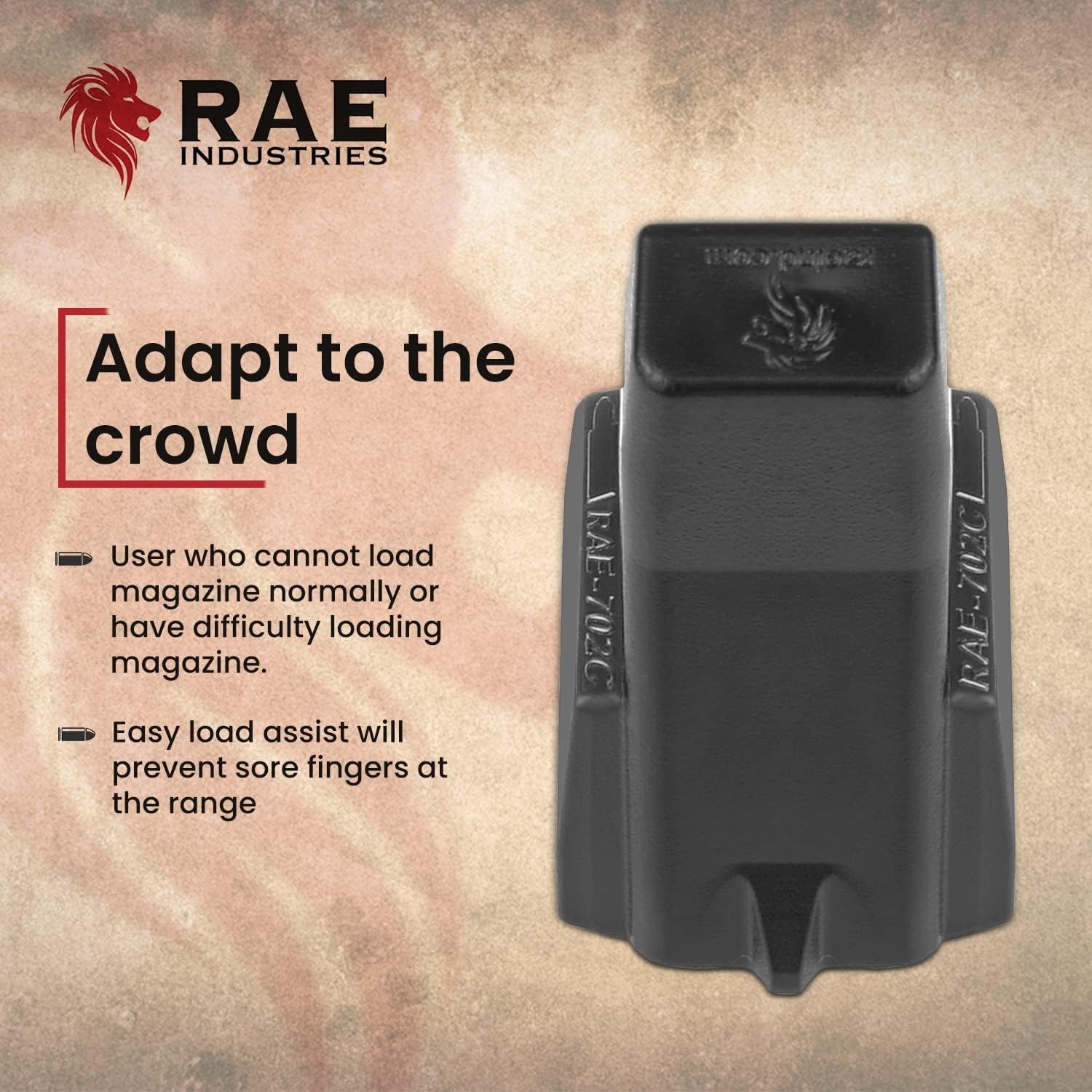 Magazine Speedloader Polymer for 9mm, .45 ACP, 40 Cal Magazines Quick Load