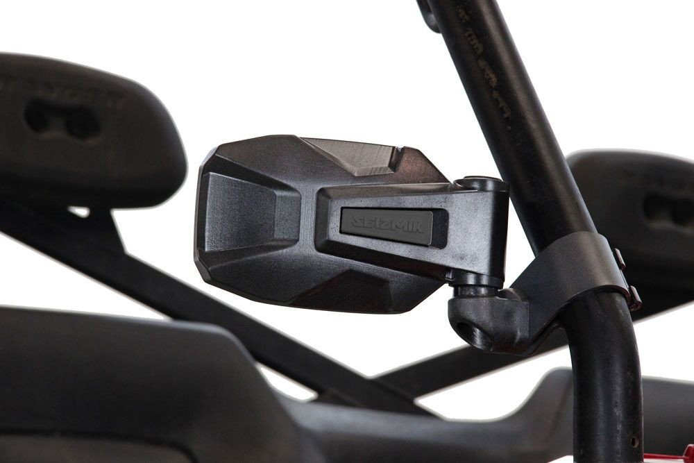 SEIZMIK 18092 ABS 'STRIKE' SIDE VIEW MIRROR PAIR 2"