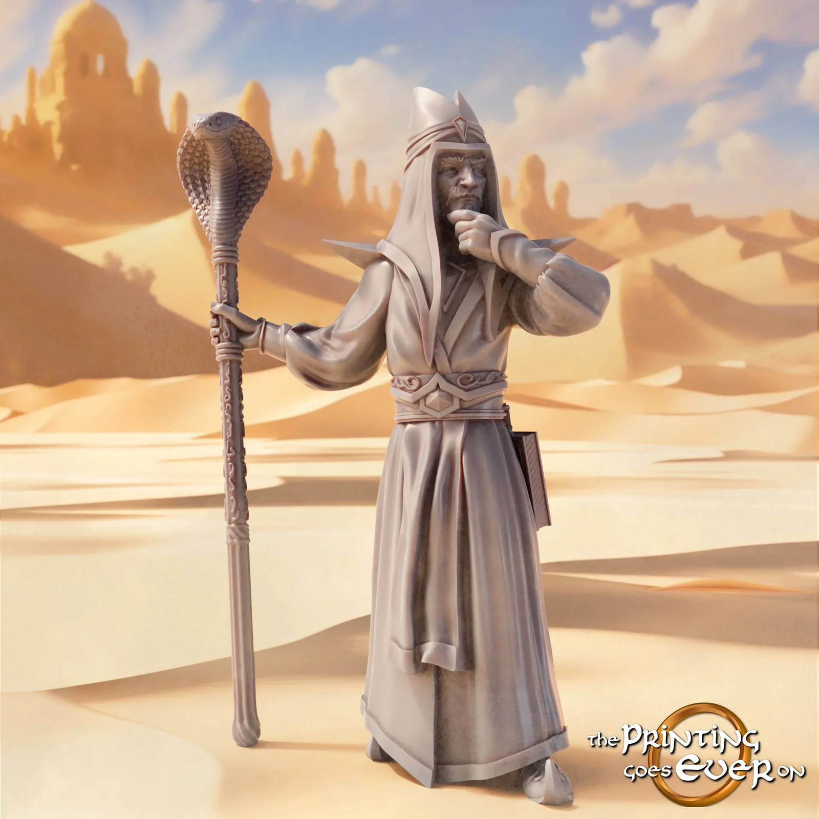 Grand Visier - 28-32mm Sands of the East - Resin Tabletop Miniature