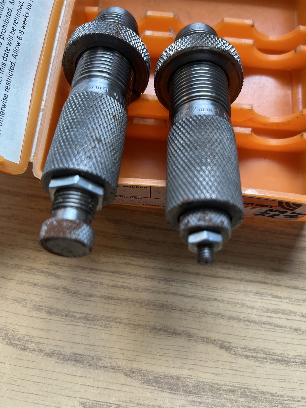 LYMAN 6MM / 244 REMINGTON RELOADING DIE SET