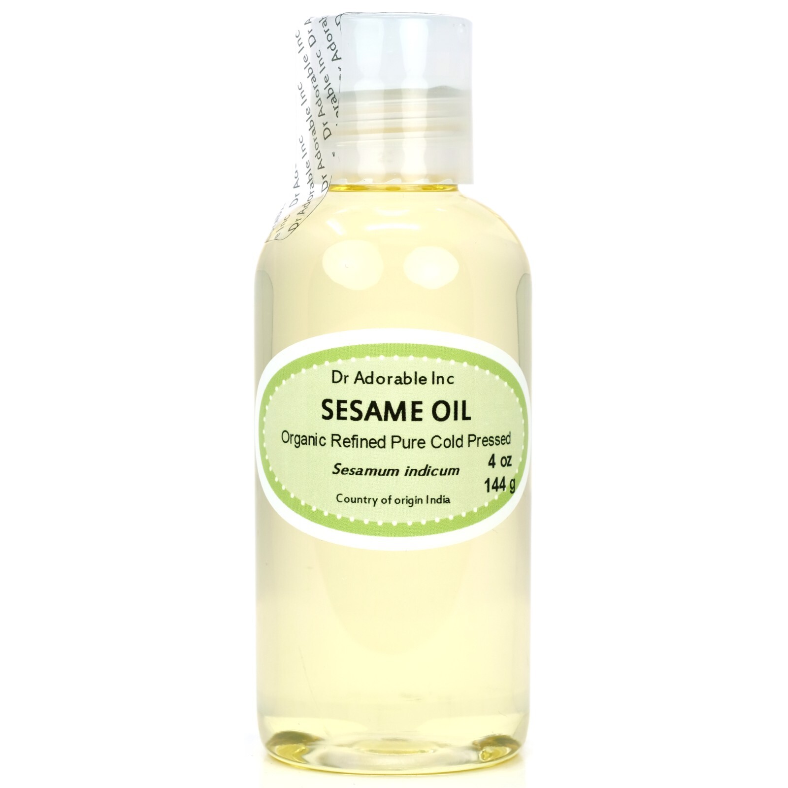 4 OZ ORGANIC PURE SESAME OIL REFINED