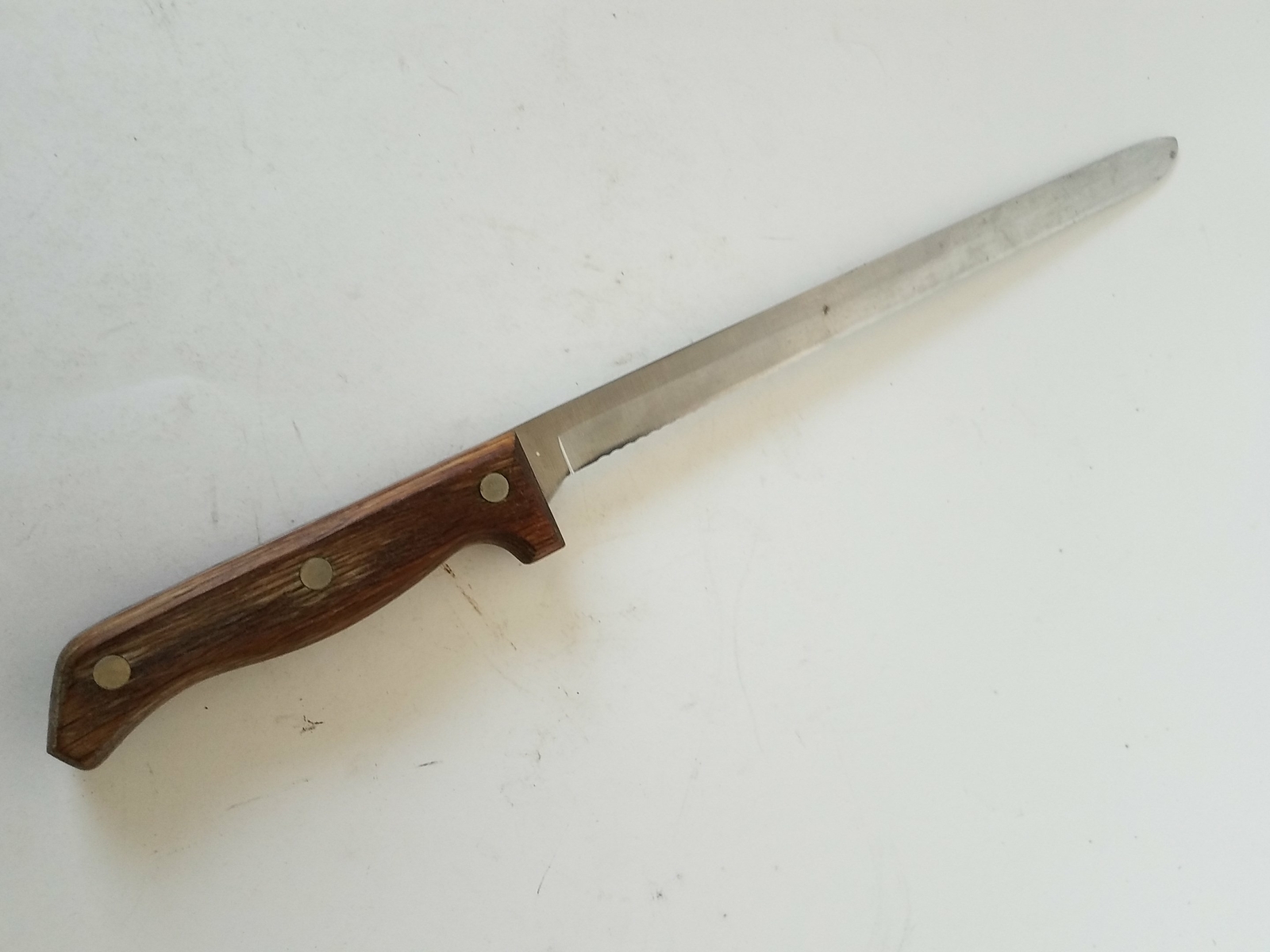 Imperial Mighty Oak Serrated Slicing Bread Knife Wood Handle