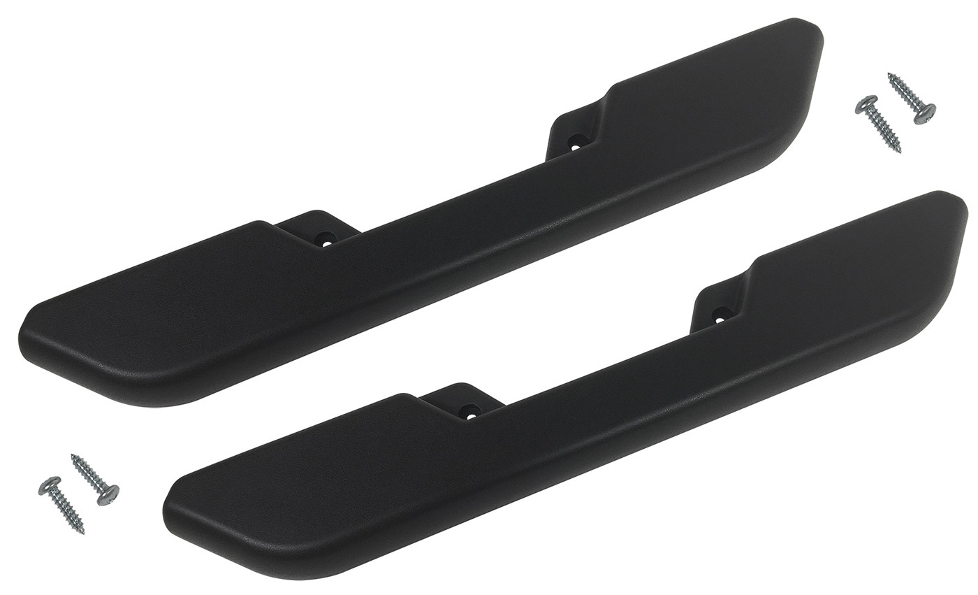 1977 1978 1979 1980 CHEVY / GMC TRUCK BLACK ARM REST PAD SET 77-56665-BK 2PC*