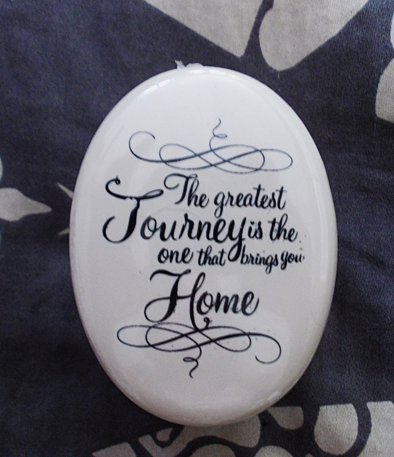 NWT Ceramic Journey Trinket Box
