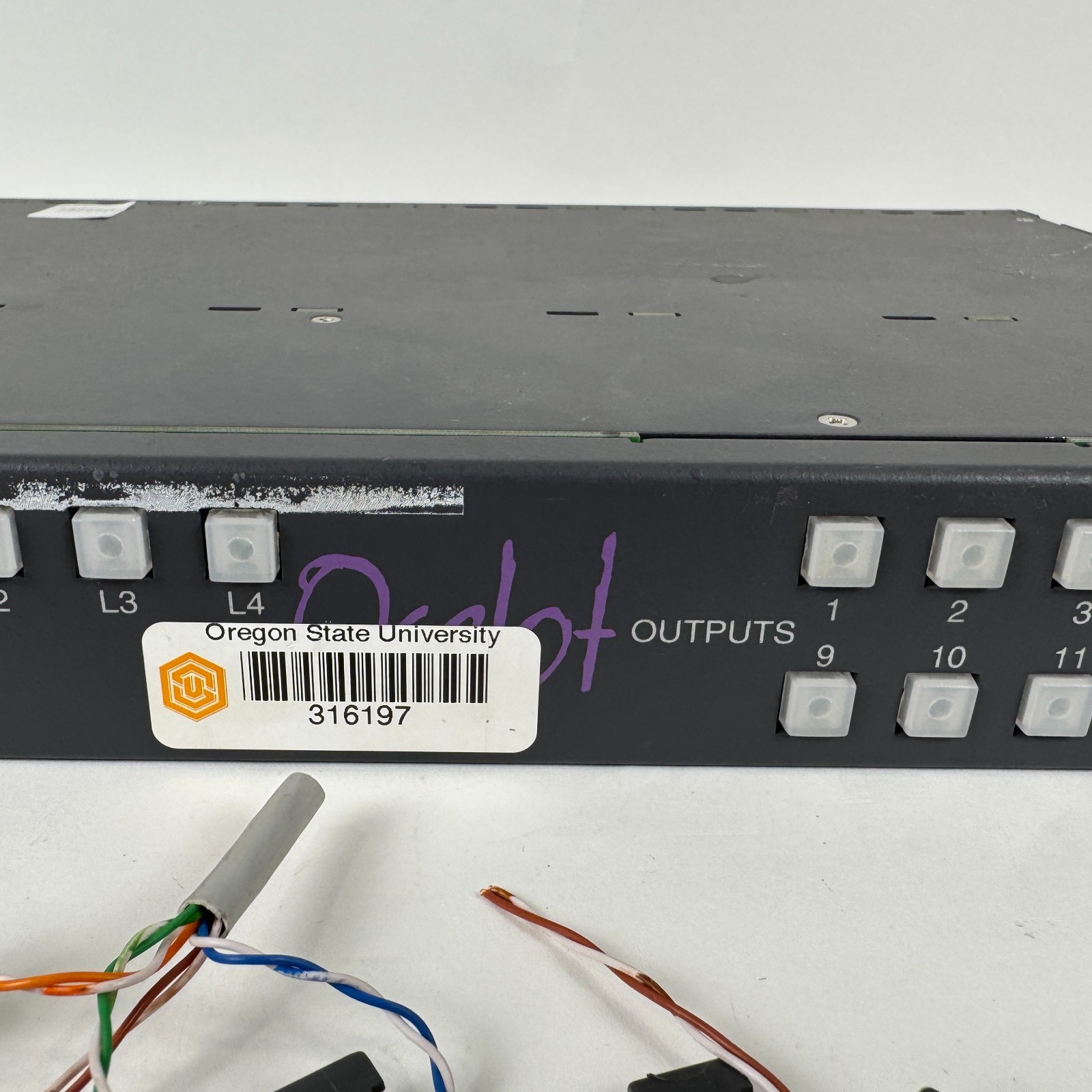 PESA Switching Systems OCELOT Mainframe Assembly Broadcast Router – Untested