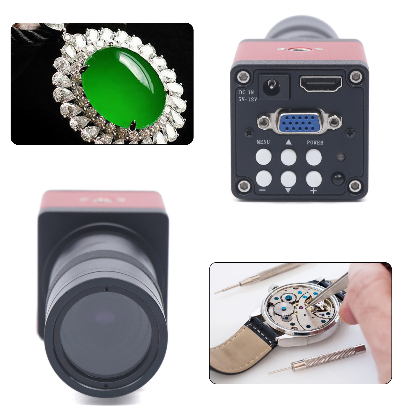 HDMI Inspection Video Microscope Digital Industry Video Microscope Camera 1080P