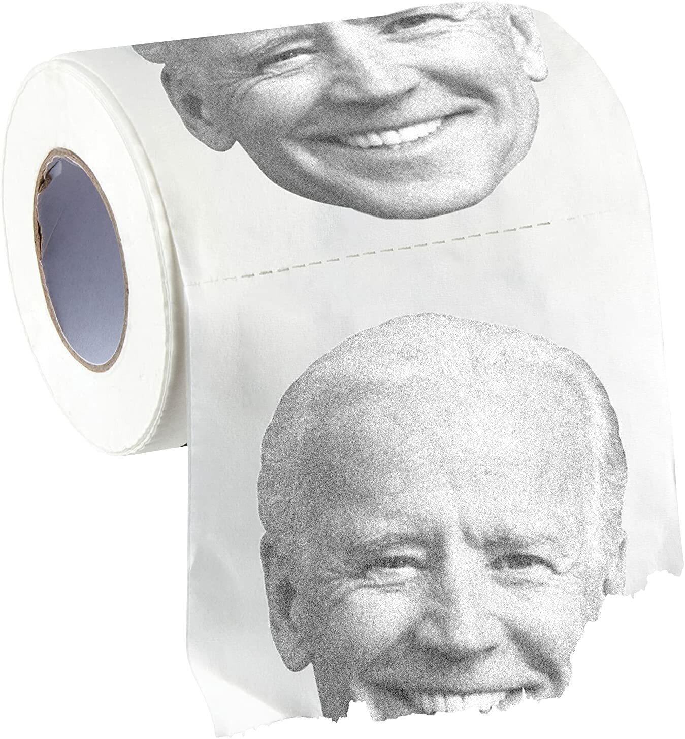 2 President Joe Biden Toilet Paper Rolls ~ Party Gag Gift Prank Joke BigMouth