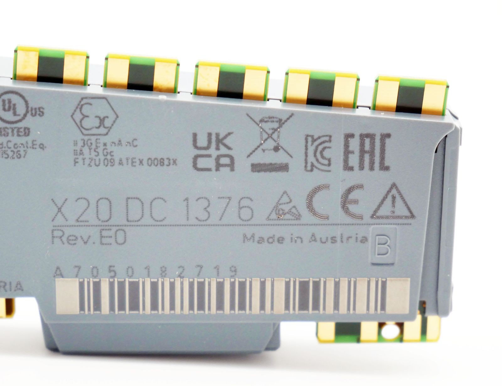 B&R Automation X20 System X20 DC 1376 Rev.E0 Digital Meter Module -Unused/Original Packaging-
