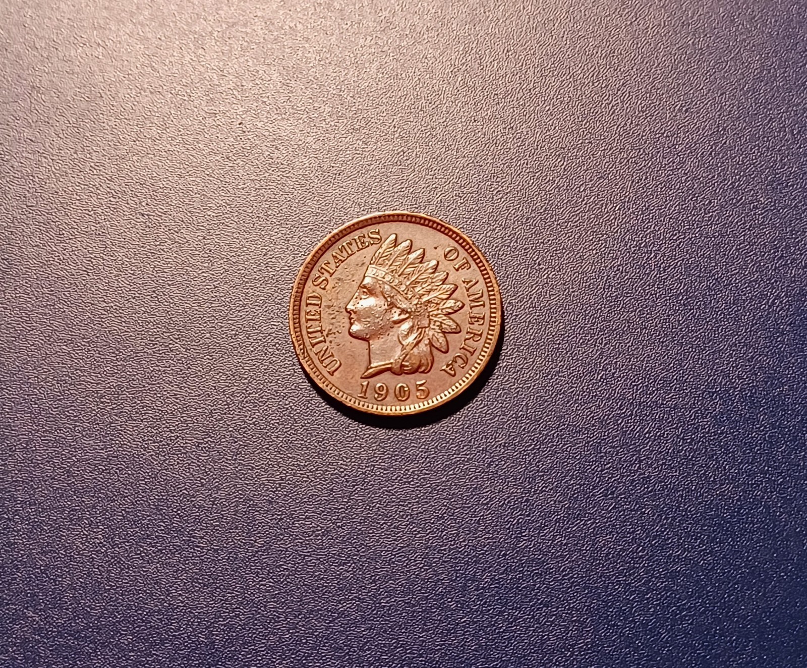 Very Choice AU 1905 Indian Head Cent