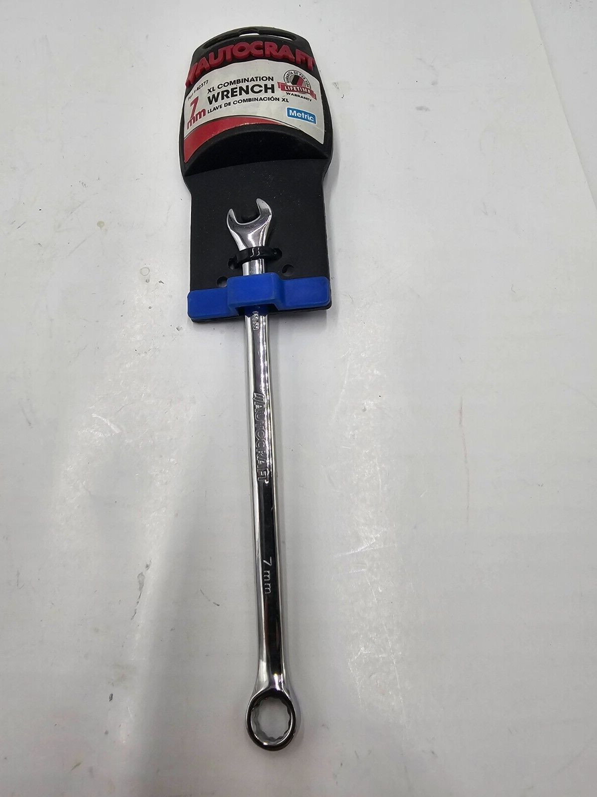 Autocraft Wrench AC377 Combination XL 7mm Metric Heavy Duty Standard