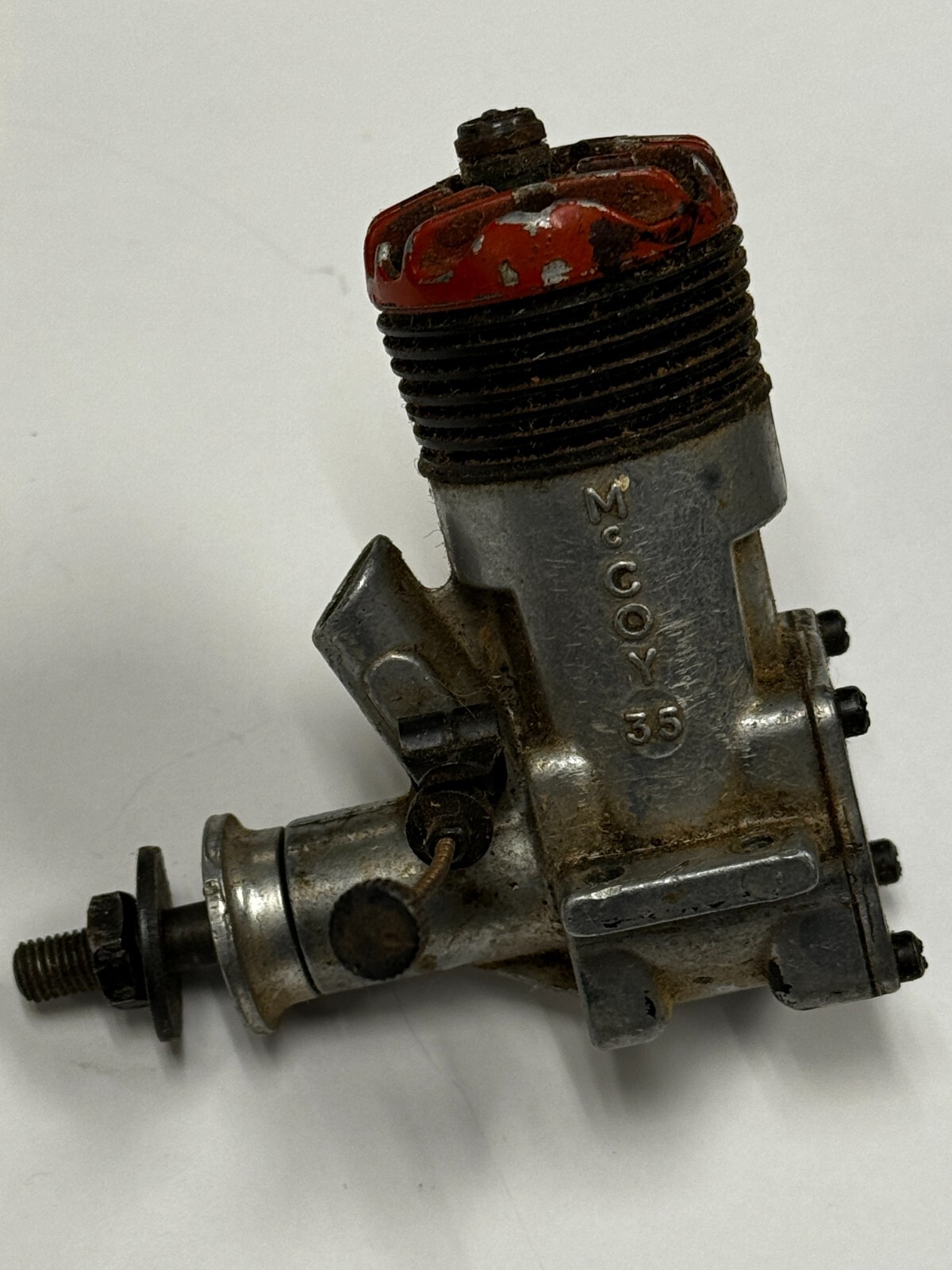 Vintage Mccoy .35 35 Nitro CL Control Line FF Model Airplane Engine