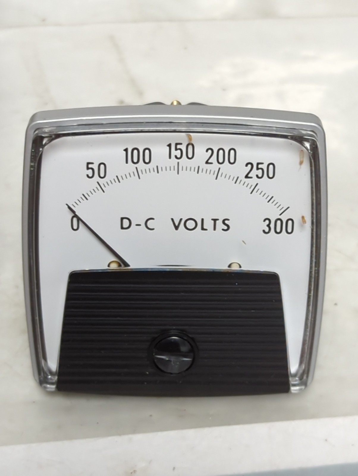 GE,250220RXRX,PANEL METER 0-300VDC NOS