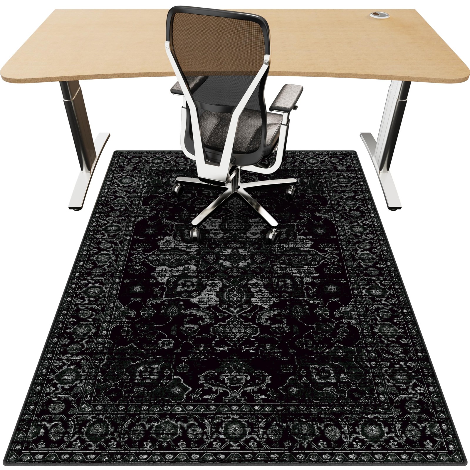 Office Chair Mat for Hardwood Floor, 36"x48" Desk Chair Mat for Home Office, ...