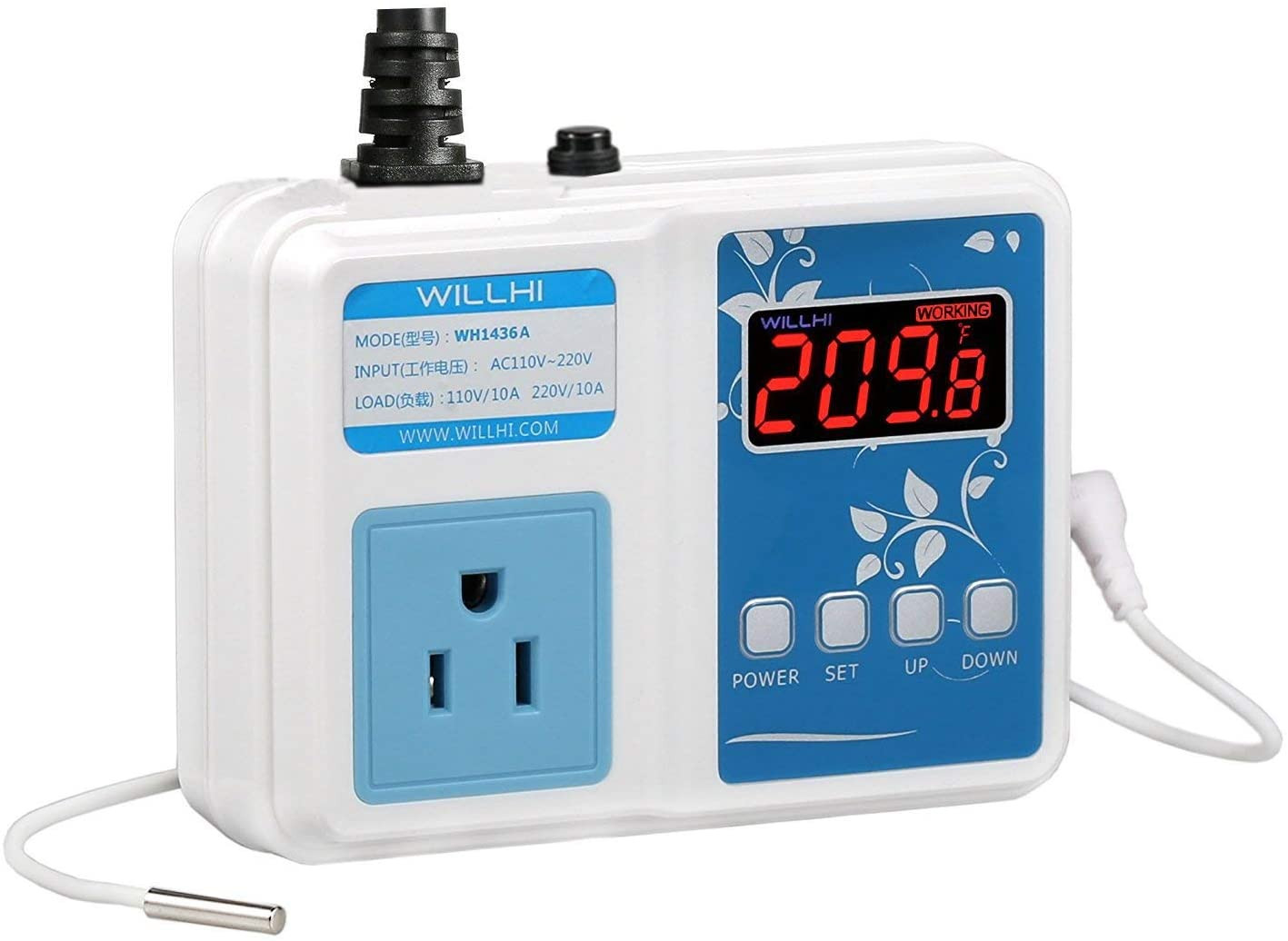 Temperature Controller 110V Digital Thermostat Switch Sous Vide NEW