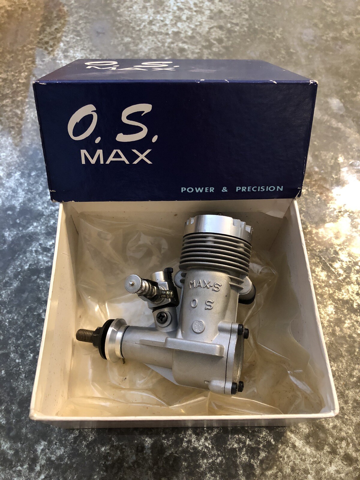 OS MAX S30 RC VINTAGE IN BOX From Japan Looks New But Couldn’t Move Piston ATTD