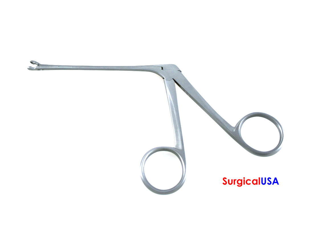 Hartman Herzfeld Ear Forceps 3" Round Cup Jaws ENT Surgical Instruments